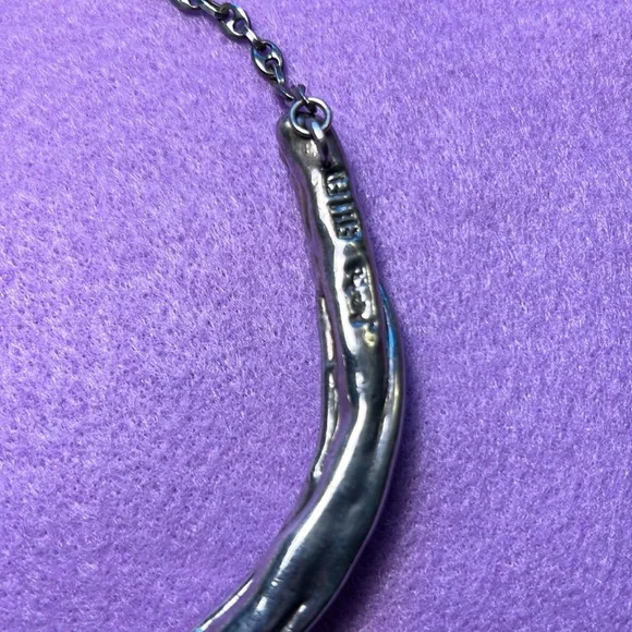 RARE vintage Yaacov Heller (like but could not confirm) sterling silver choker